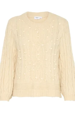 IvalaSZ Pearl Detail Pullover-