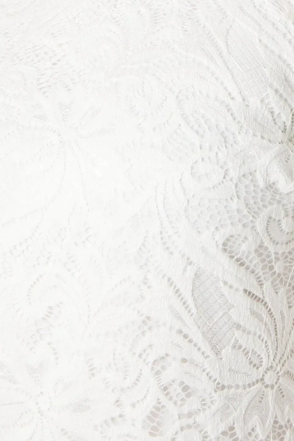 Ivory 3/4 Sleeve Lace Dress