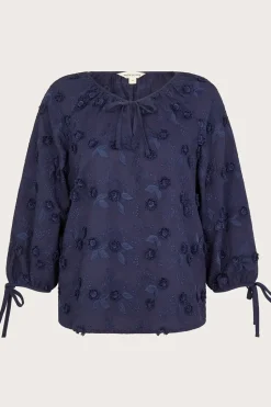 Ivy Floral Embroidered Blouse
