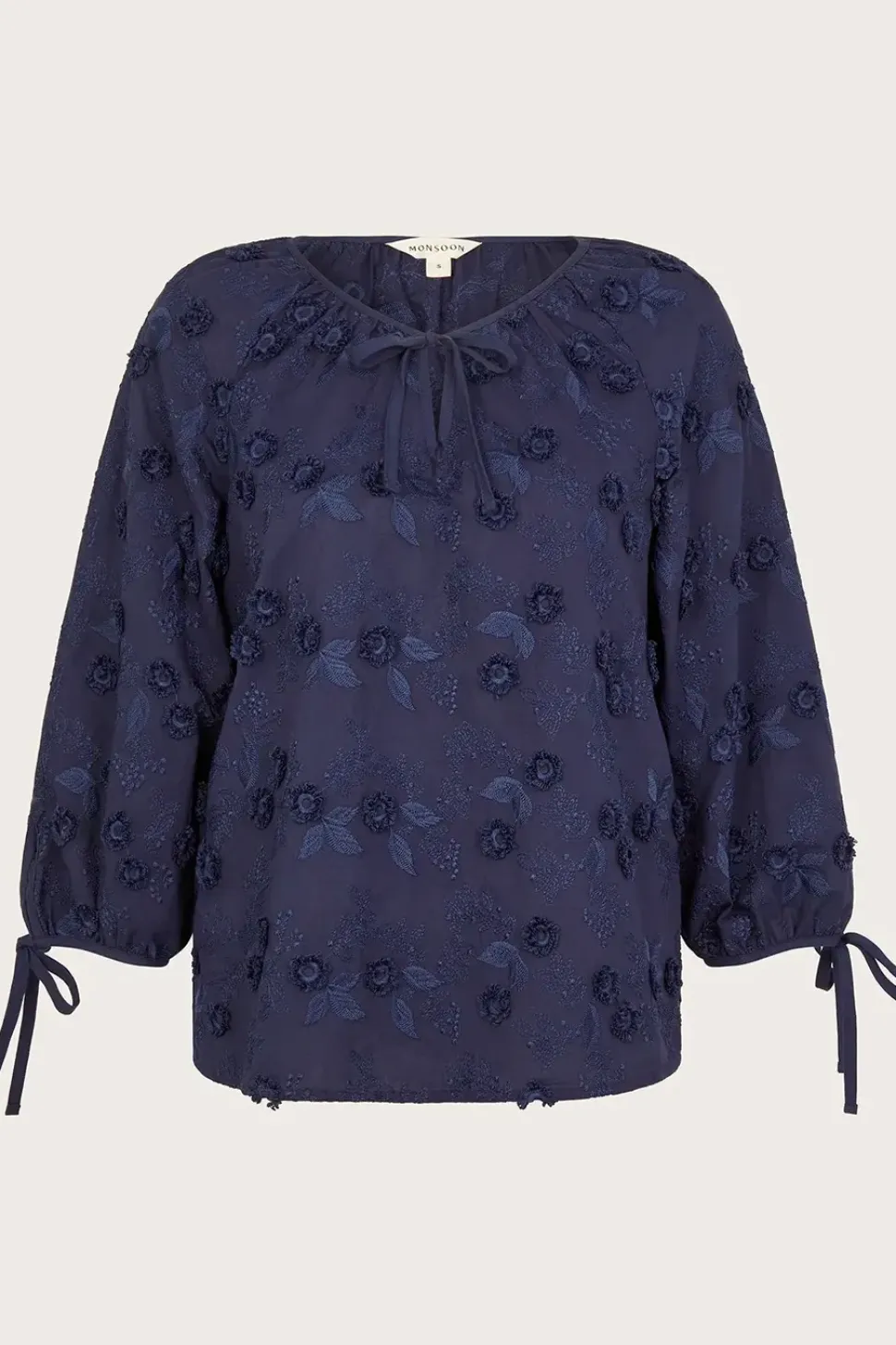Ivy Floral Embroidered Blouse