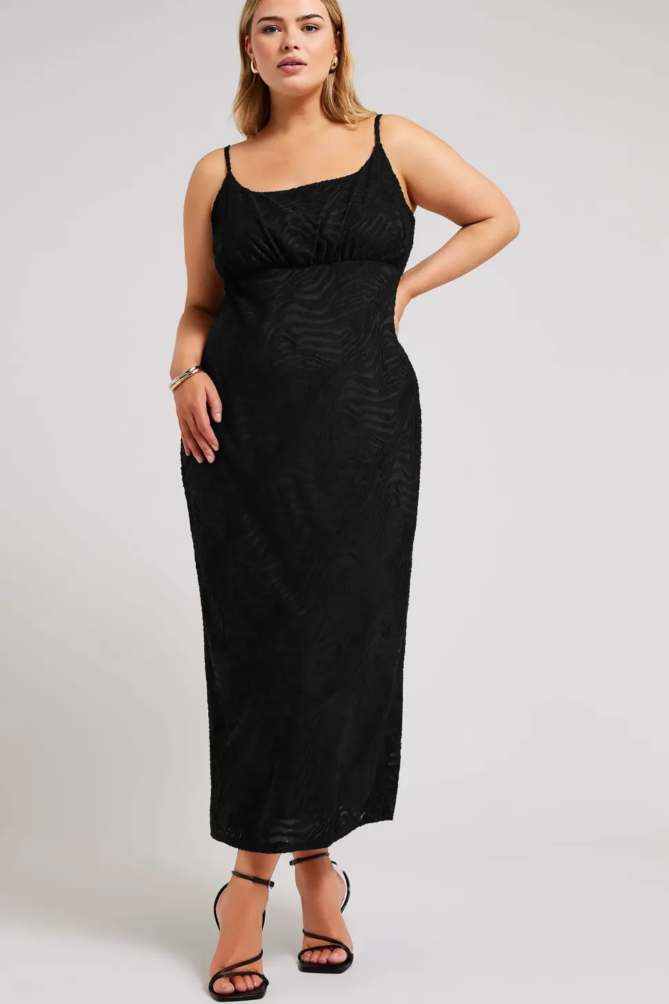 Jacquard Maxi Dress