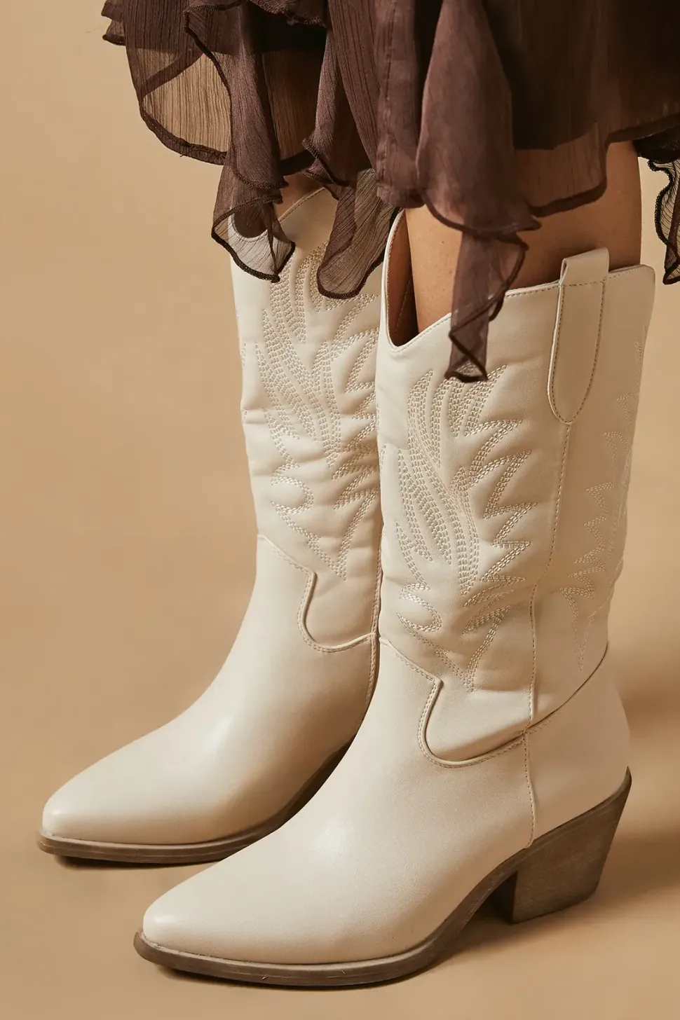 Jenna Embroidered Western Boot