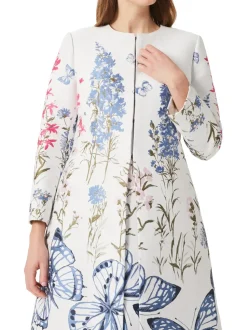 Jennifer Coat-Floral