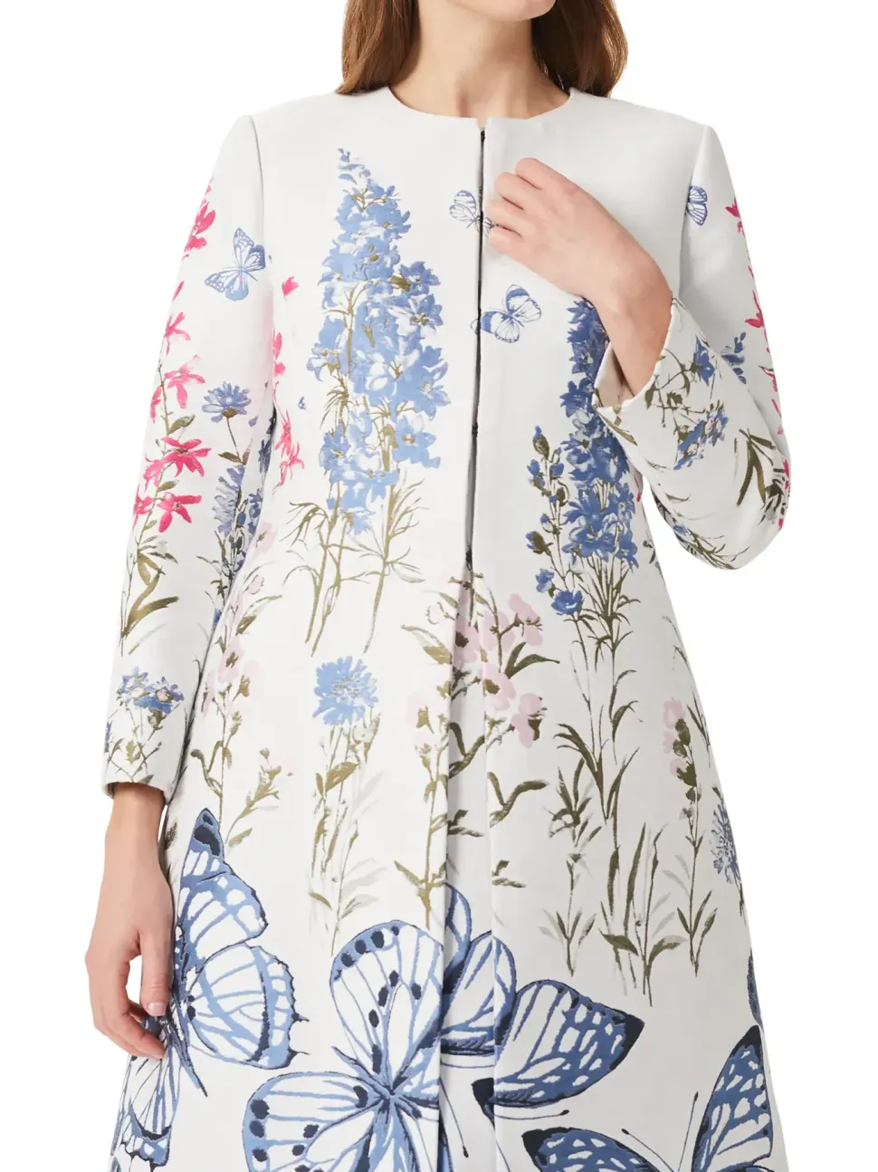 Jennifer Coat-Floral
