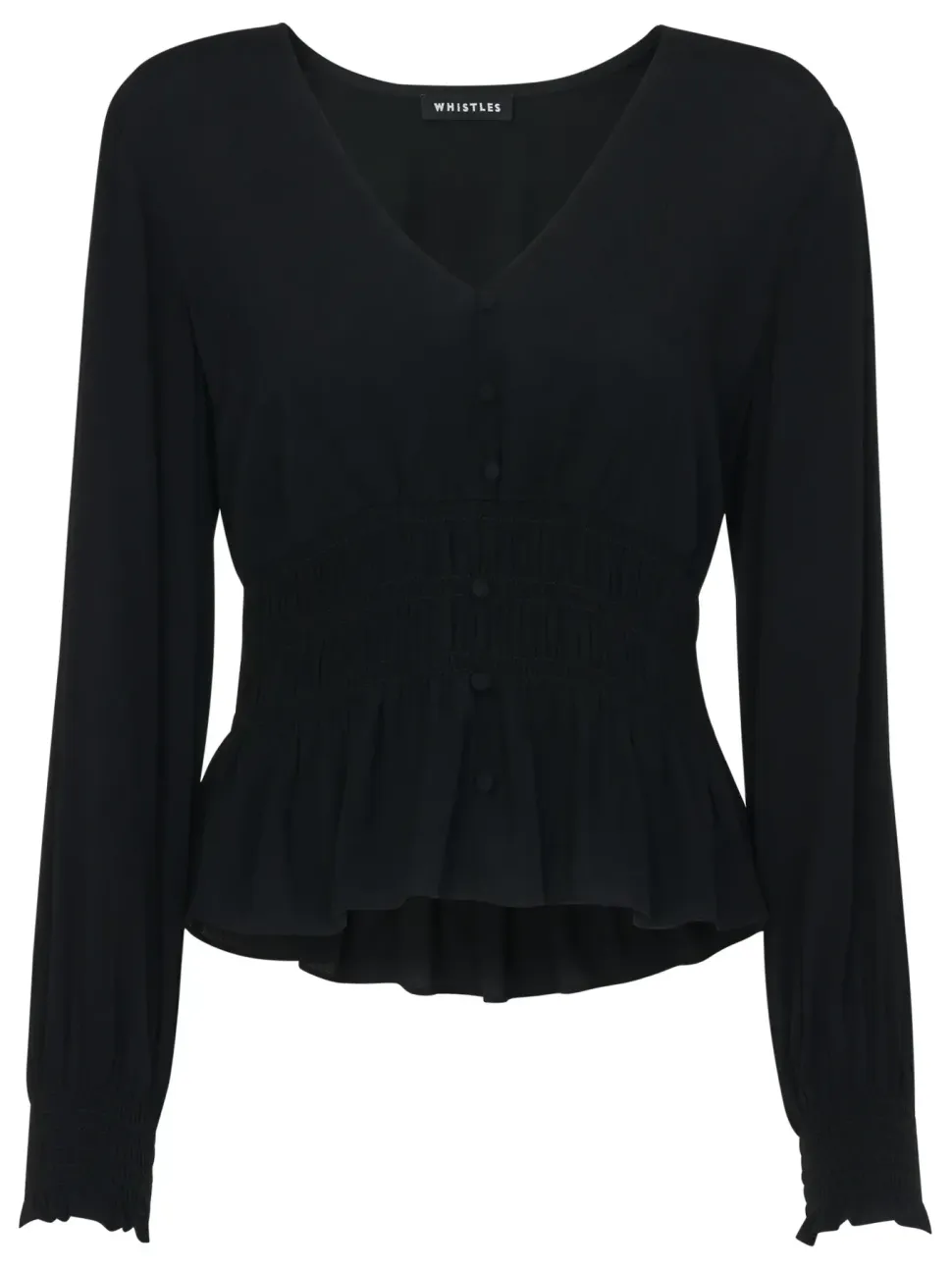 Jenny Peplum Top-Plain