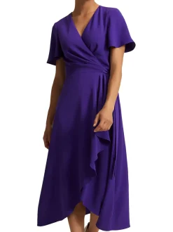 Julissa Purple Wrap Dress-