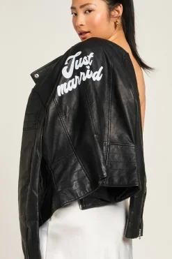 Just Married Leather Jacket