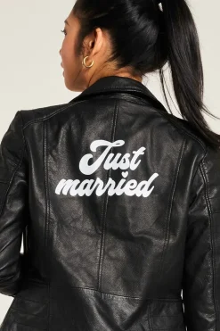 Just Married Leather Jacket