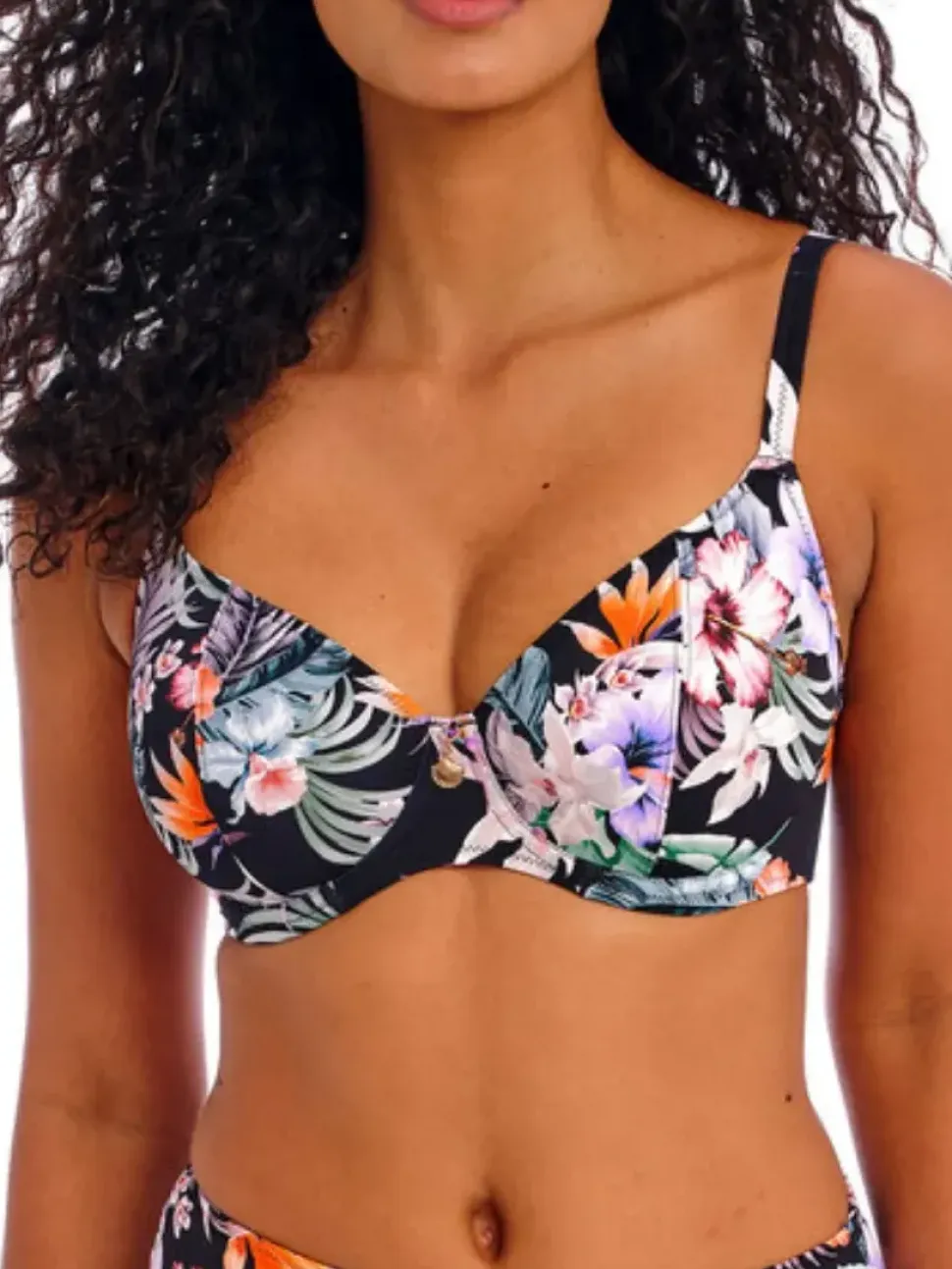 Kamala Bay Plunge Bikini Top