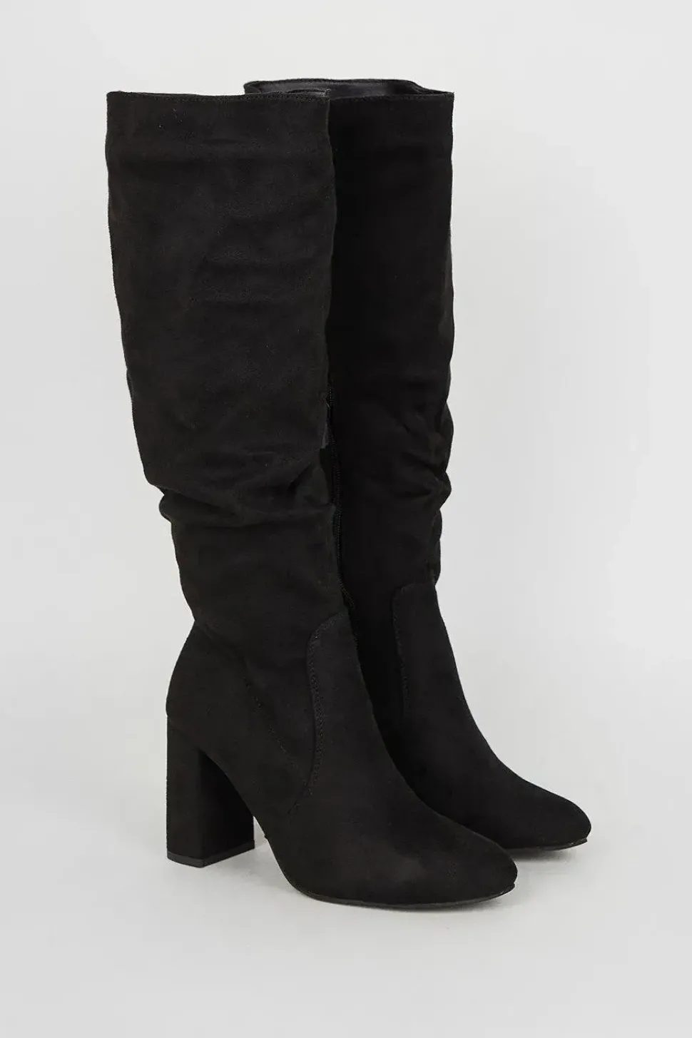Keris Ruched Knee High Boots