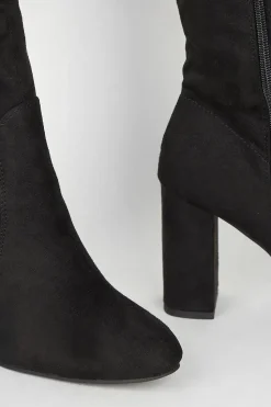 Keris Ruched Knee High Boots