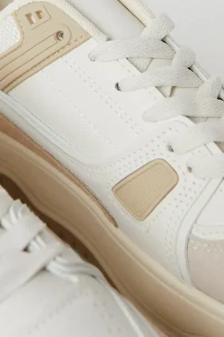 Kiku Lace Up Platform Trainers