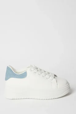 Kimmi Lace Up Platform Trainers