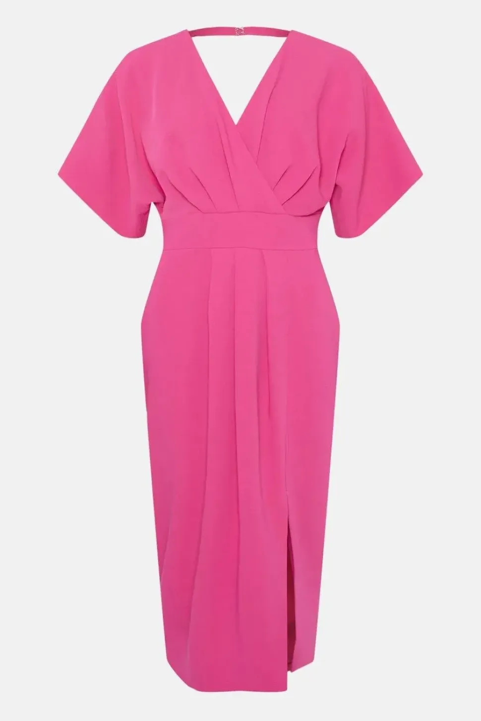 Kimono Sleeve V Neck Dress