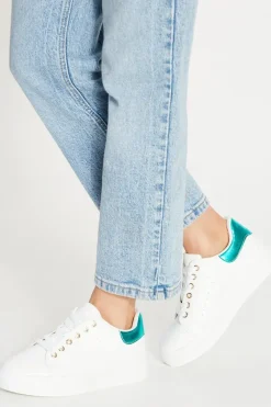 Kizzie Platform Lace Up Trainers