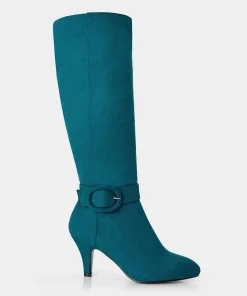 Knee High Buckle Boots