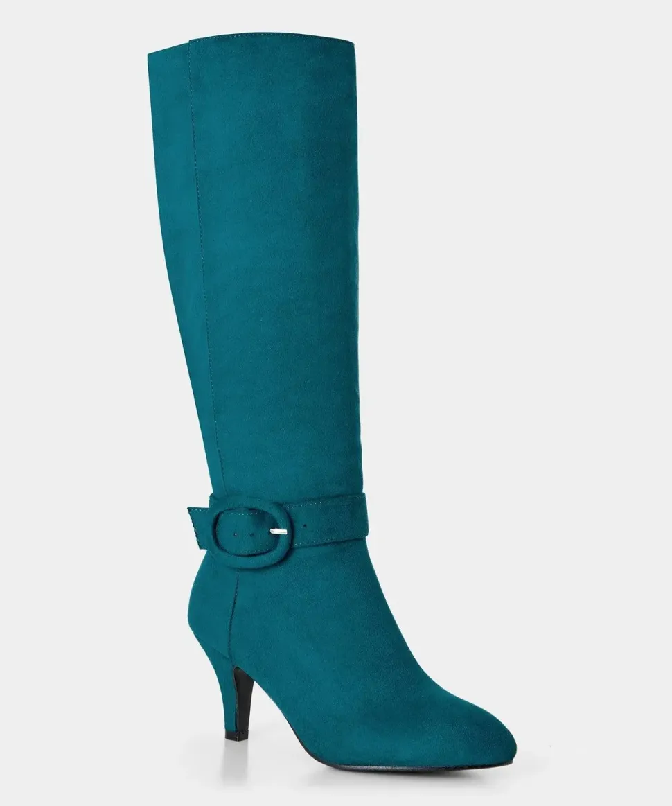 Knee High Buckle Boots