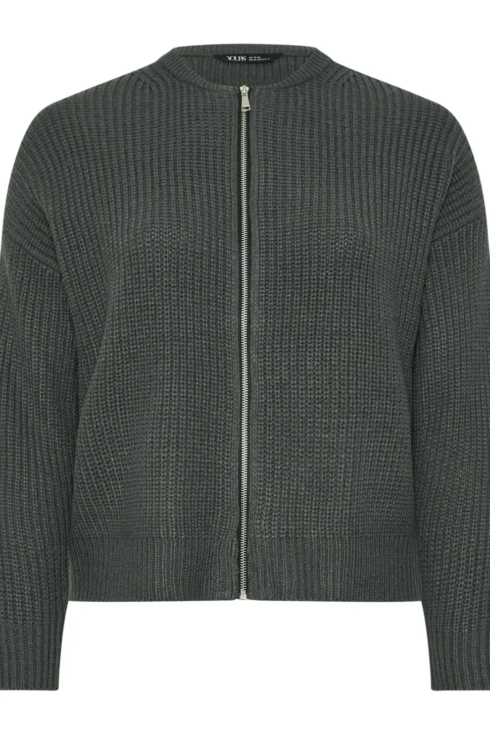 Knitted Bomber Cardigan