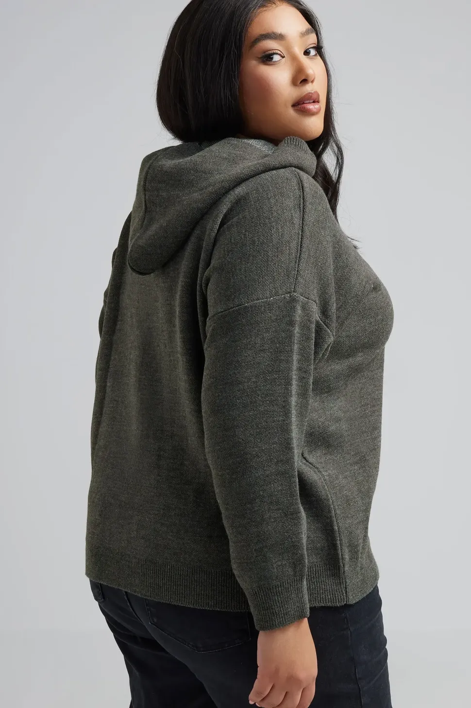 Knitted Hoodie