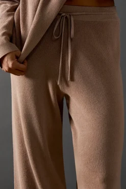 Knitted Tie Waist Trouser