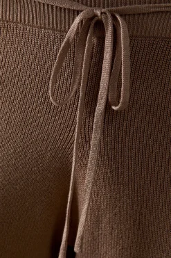 Knitted Tie Waist Trouser