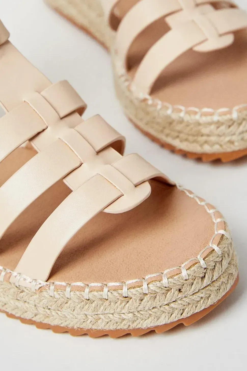 Kristen Gladiator Espadrille Wedges