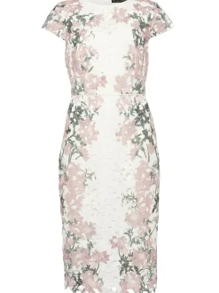 Kyra Lace Fitted Dress-Lace