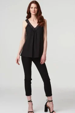 Lace Detail Cami Strap Top