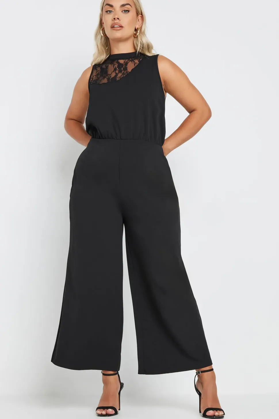 Lace Detail Jumpsuit
