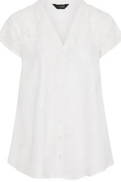 Lace Insert Blouse
