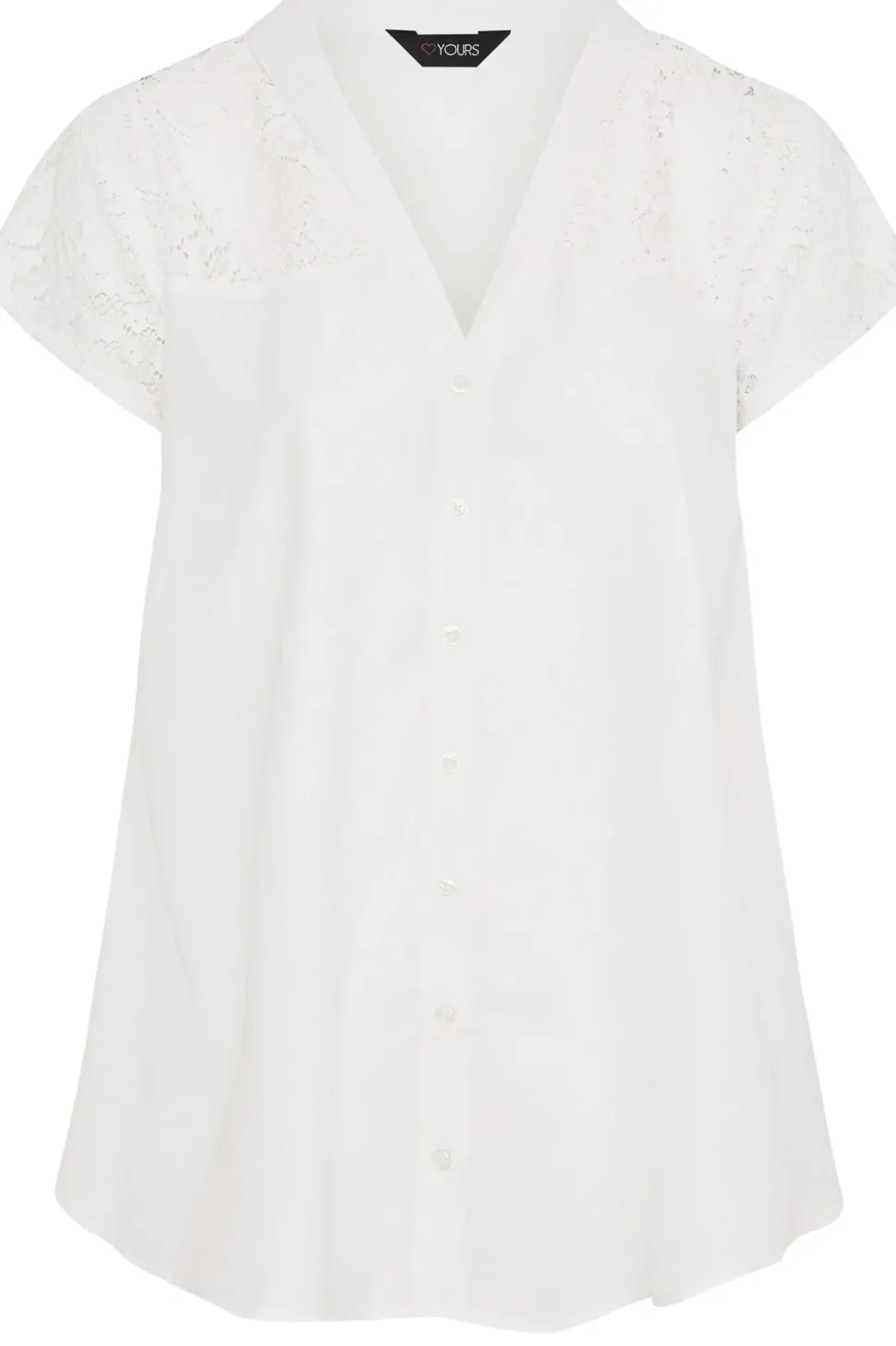 Lace Insert Blouse