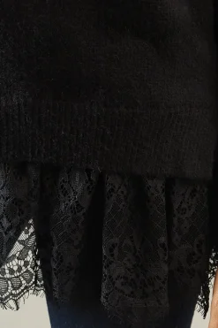 Lace Insert 2 In 1 Jumper
