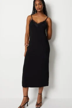 Lace Trim Cami Dress