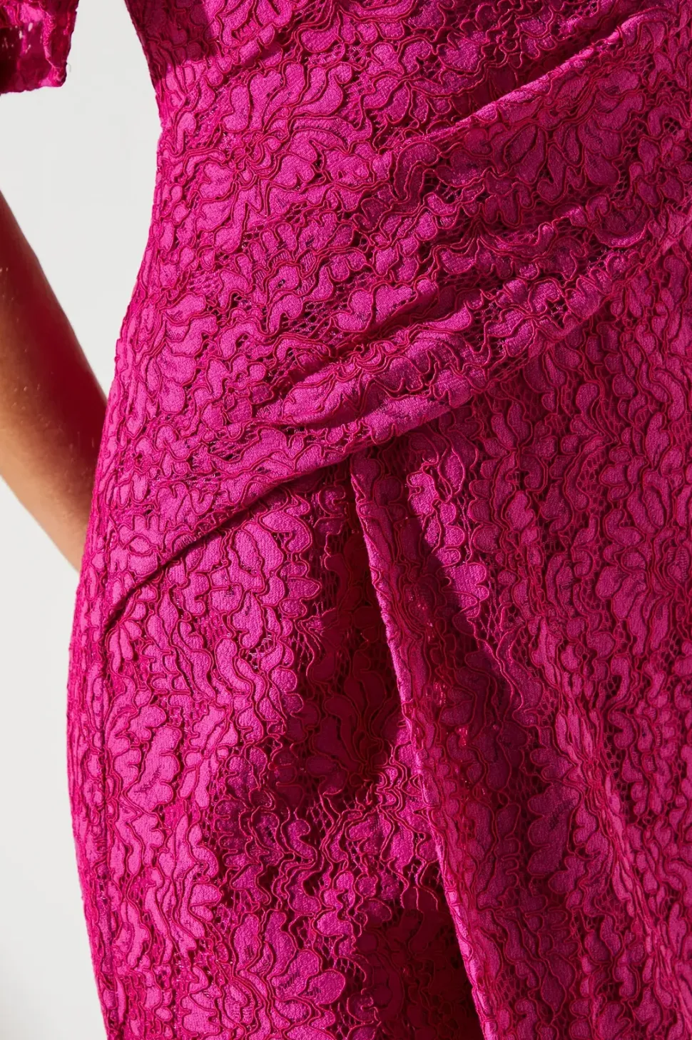 Lace Wrap Wedding Guest Dress