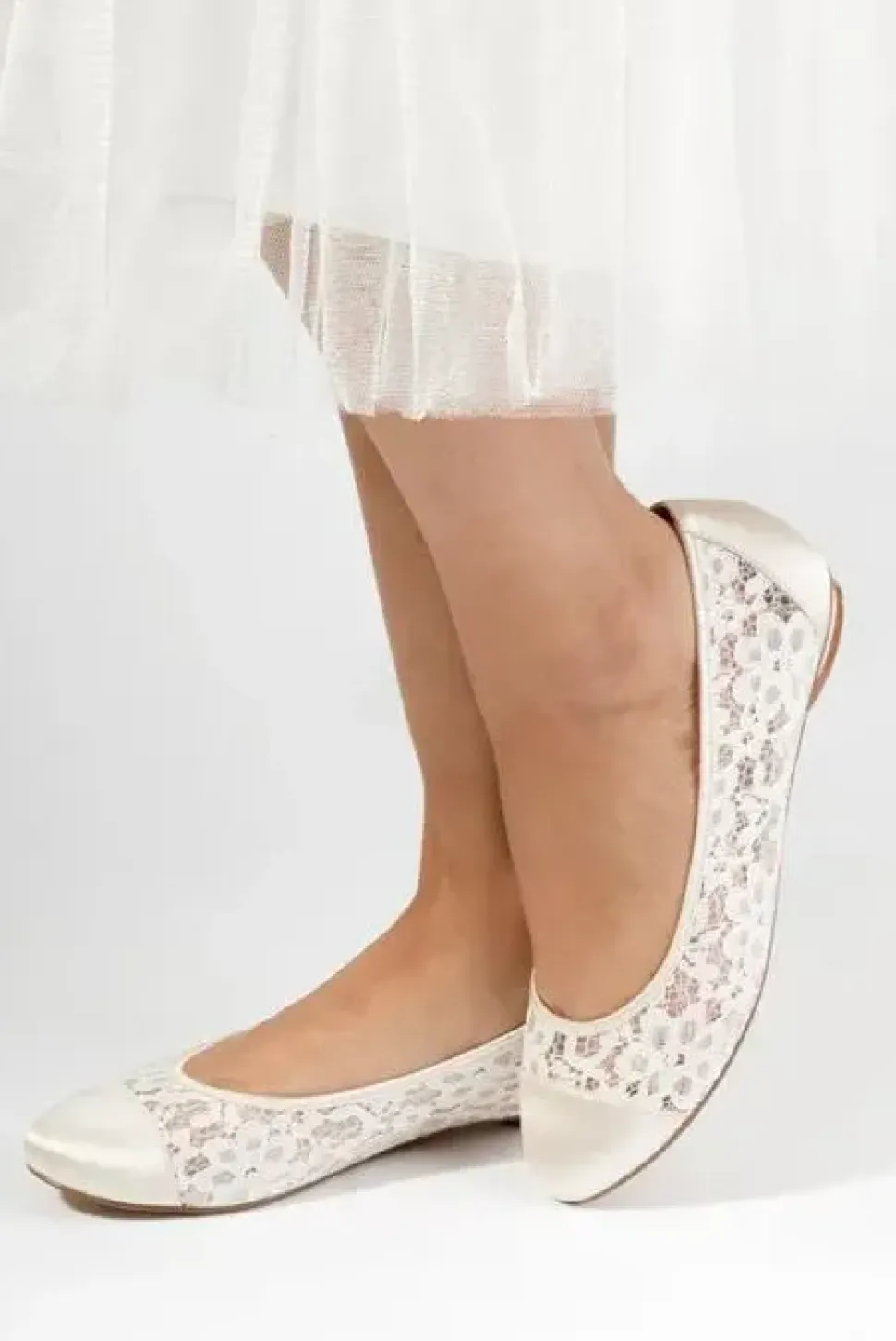Lace 'Sweetie' Flat Pumps