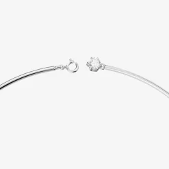 Ladies Constella Medium Cubic Zirconia Bar Necklace 5638699