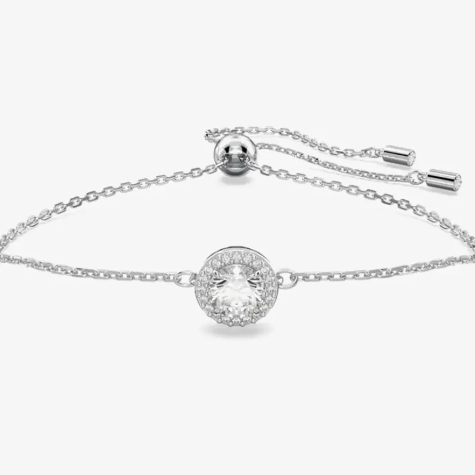 Ladies Constella Round Halo Toggle Bracelet 5636266