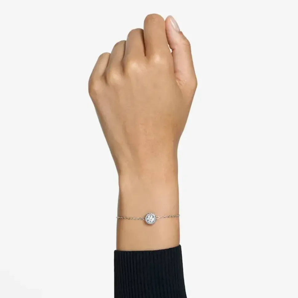 Ladies Constella Round Halo Toggle Bracelet 5636266