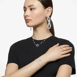 Ladies Constella Round Halo Toggle Bracelet 5636266