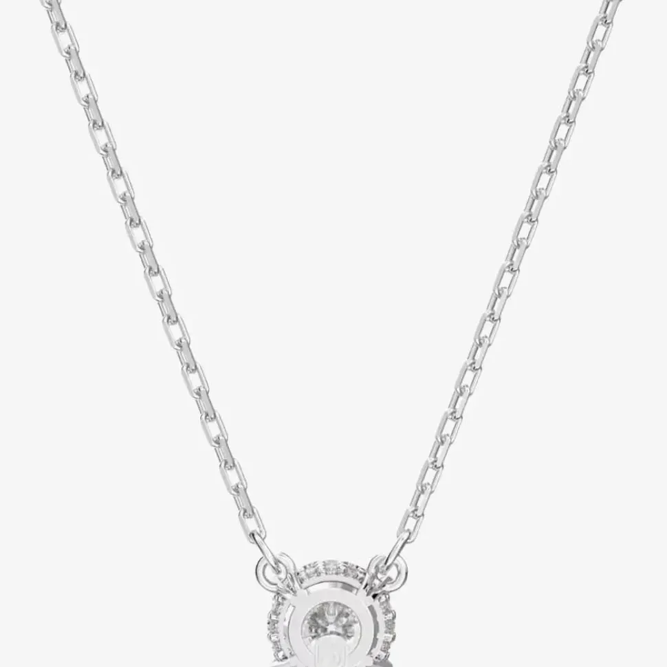 Ladies Constella Silver Cubic Zirconia Necklace 5636706
