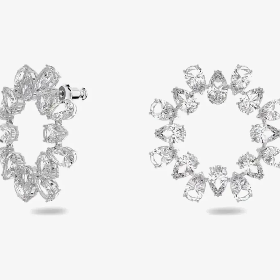 Ladies Millenia Crystal Halo Stud Earrings 5601509