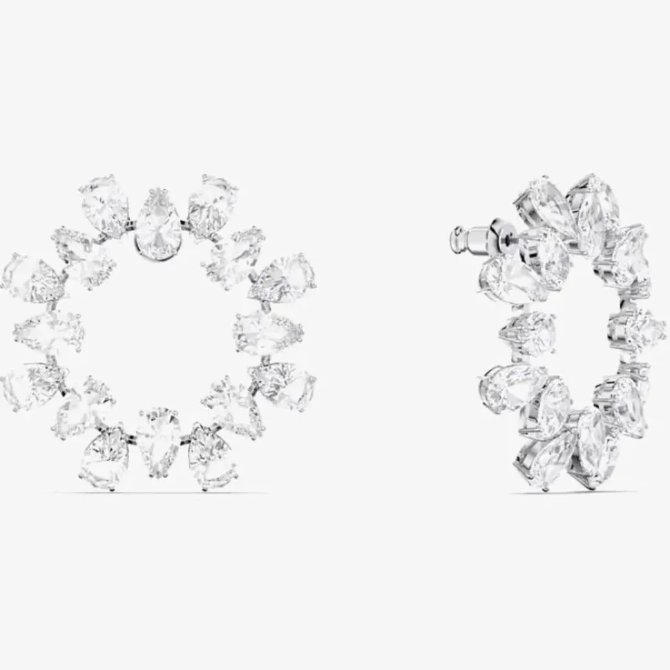 Ladies Millenia Crystal Halo Stud Earrings 5601509