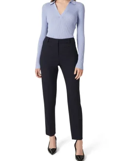 Laurel Tapered Trousers-Plain