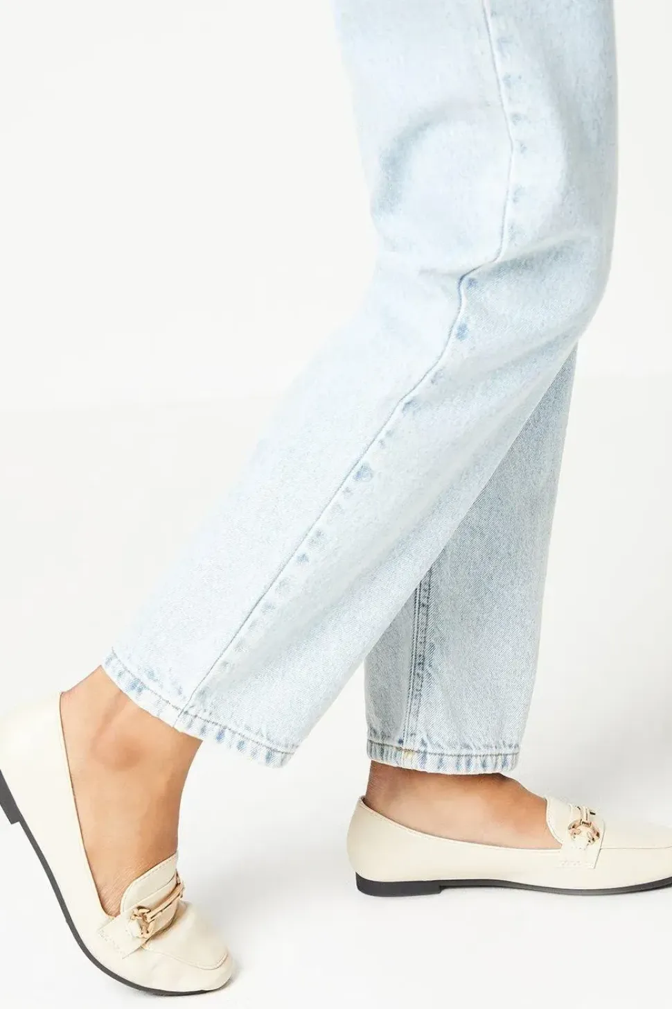 Laya Comfort Snaffle Square Toe Loafers