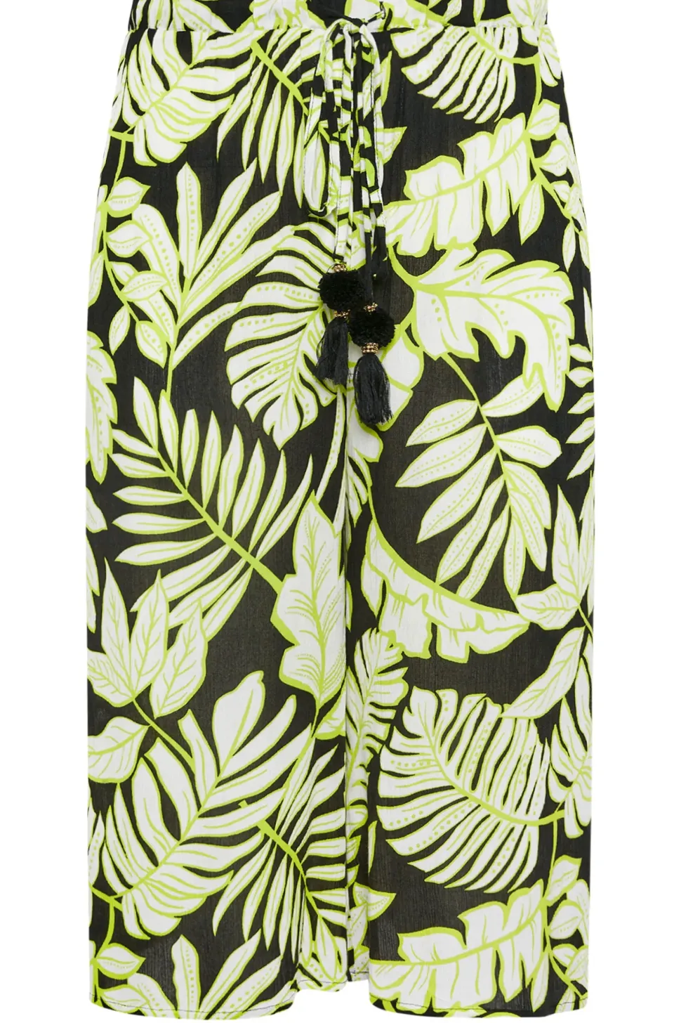 Leaf Print Culottes