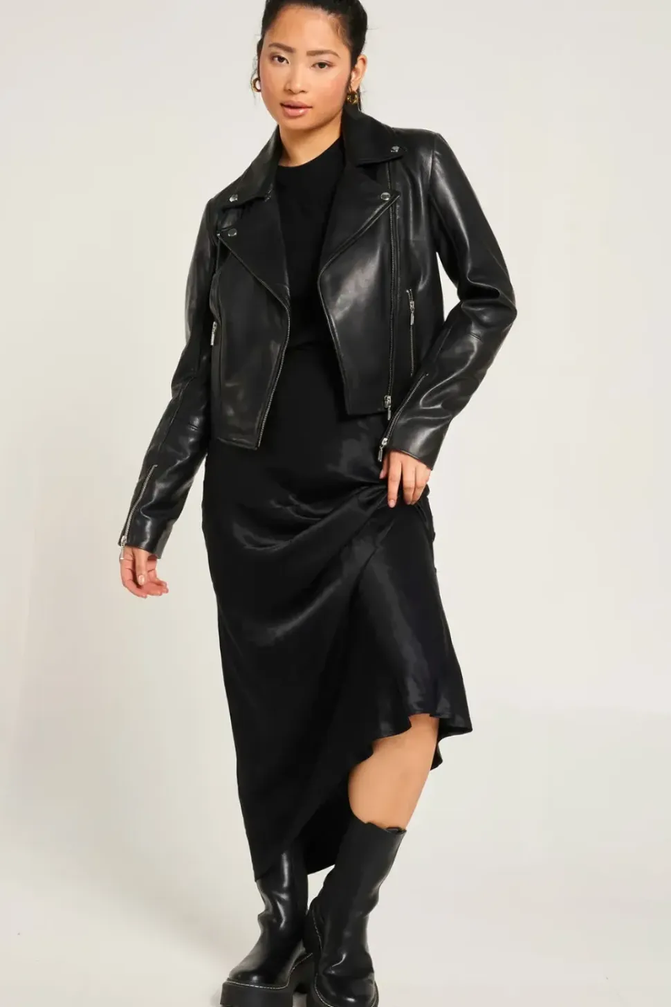 Leather Biker Jacket