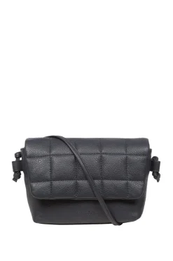 Leather Look Twist Handle Grab Bag