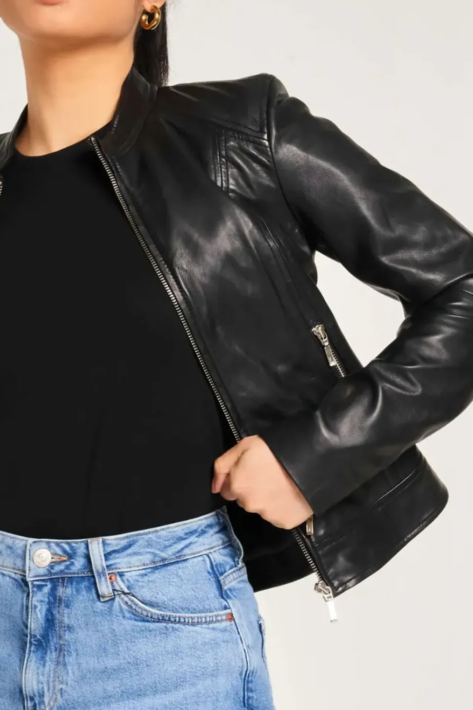 Leather Racer Jacket