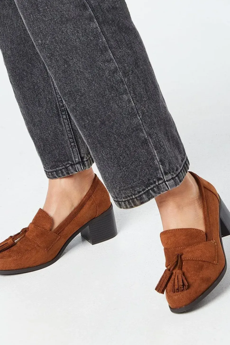 Lena Heeled Loafers