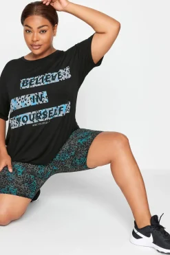 Leopard Print Cycling Shorts